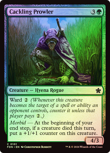 Cackling Prowler Foil
