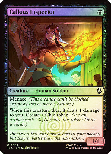 Callous Inspector Foil