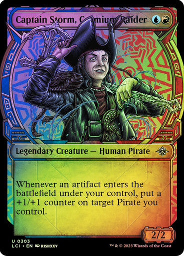 Captain Storm, Cosmium Raider (Showcase) Foil