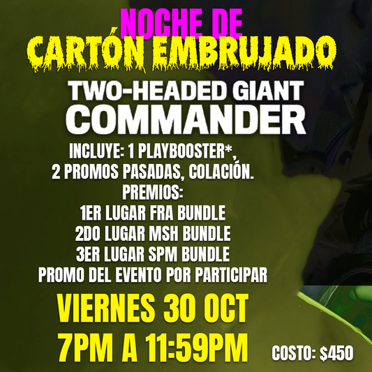 Pase de Evento: Carton Embrujado TwoHeaded Commander