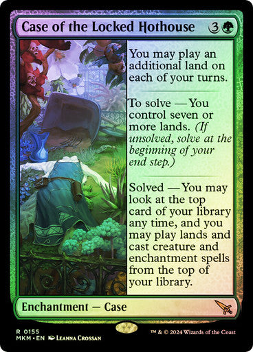 Case of the Locked Hothouse Foil
