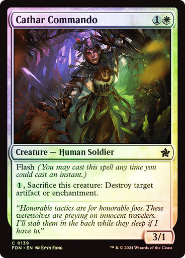 Cathar Commando Foil