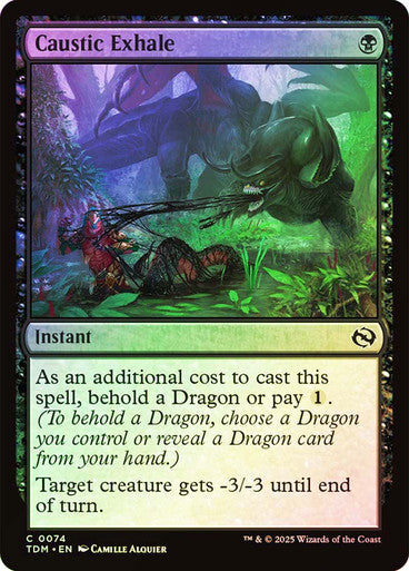 Caustic Exhale Foil