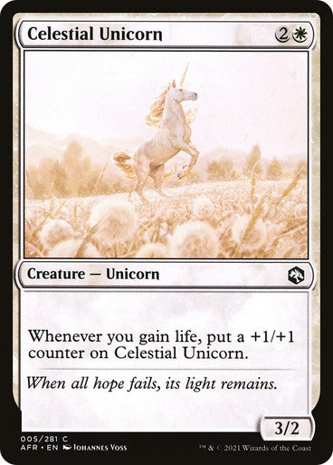 Celestial Unicorn (Spanish)