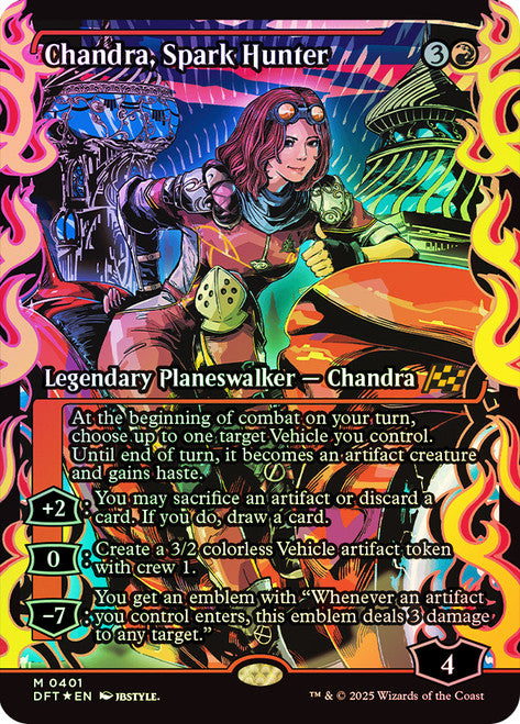 Chandra, Spark Hunter - (Showcase) - Foil