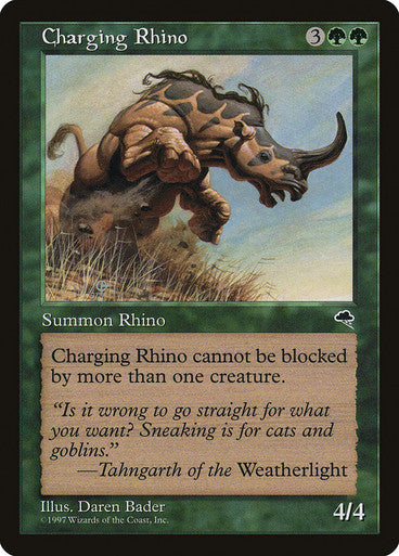 Charging Rhino (Spanish)