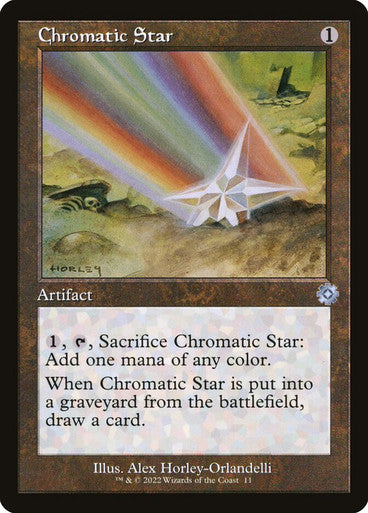Chromatic Star (Retro Frame)