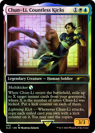 Zethi, Arcane Blademaster (Chun-Li, Countless Kicks) Foil