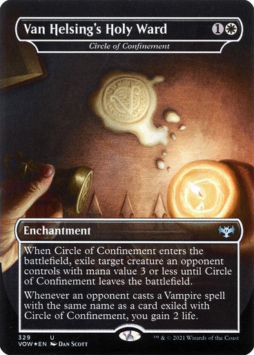 Circle of Confinement (Van Helsing's Holy Ward)