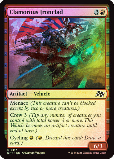 Clamorous Ironclad Foil