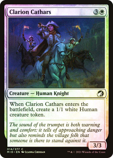Clarion Cathars Foil
