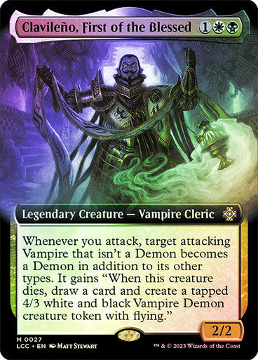 Clavileño, First of the Blessed (Extended Art) Foil