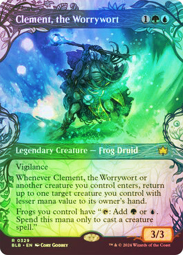 Clement, the Worrywort (Showcase) Foil