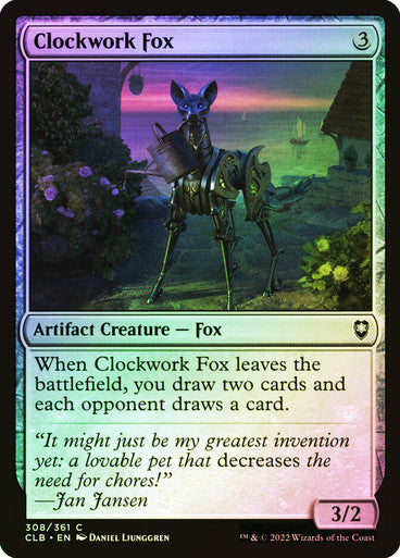 Clockwork Fox Foil