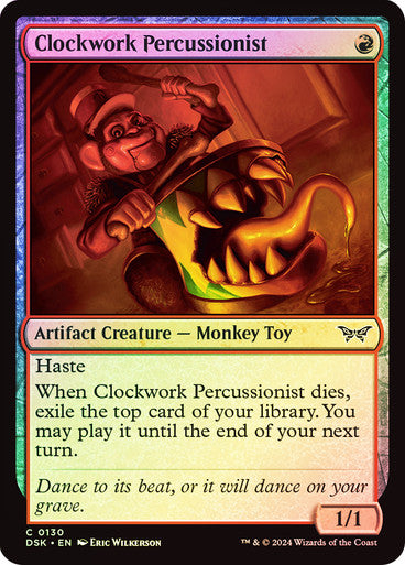 Clockwork Percussionist Foil