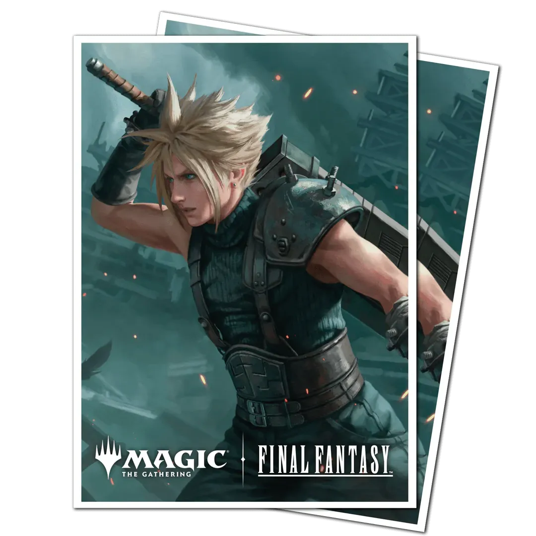 FINAL FANTASY Cloud, Planet's Champion 105ct APEX Deck Protector Sleeves