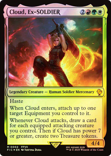 Cloud, Ex-SOLDIER Foil