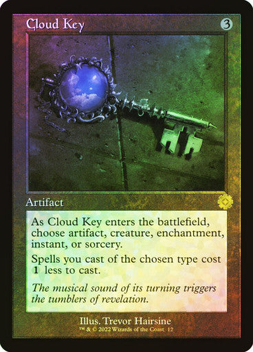 Cloud Key (Retro Frame) Foil