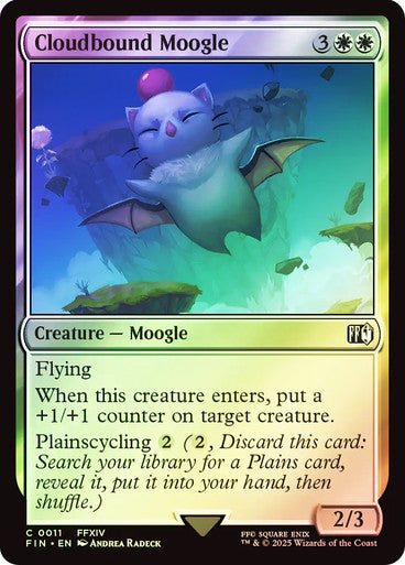 Cloudbound Moogle Foil