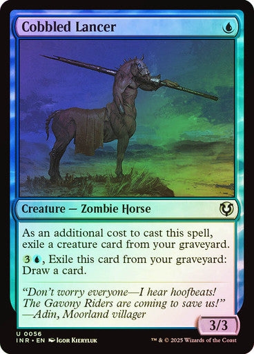 Cobbled Lancer Foil