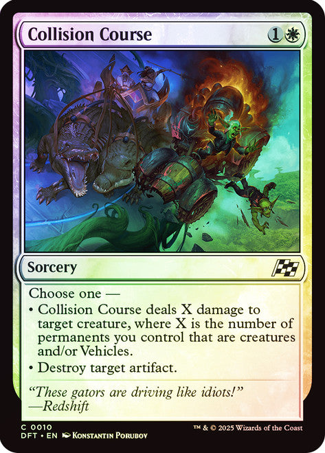 Collision Course - Foil