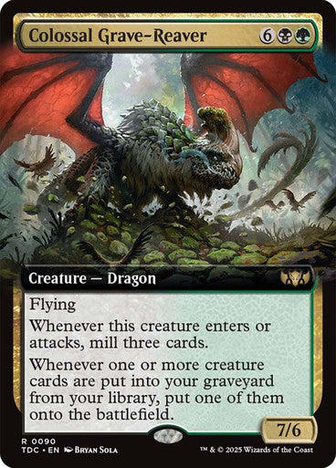 Colossal Grave-Reaver (Extended Art) – Carton Fino