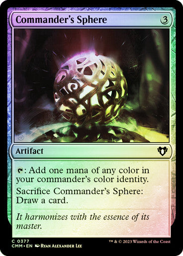 Commander's Sphere Foil