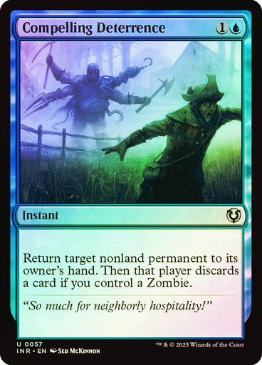 Compelling Deterrence Foil