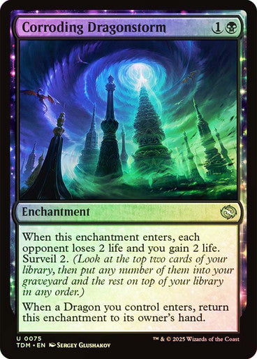 Corroding Dragonstorm Foil