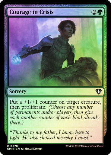 Courage in Crisis Foil