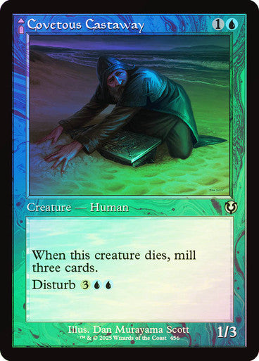 Covetous Castaway // Ghostly Castigator (Retro Frame) Foil