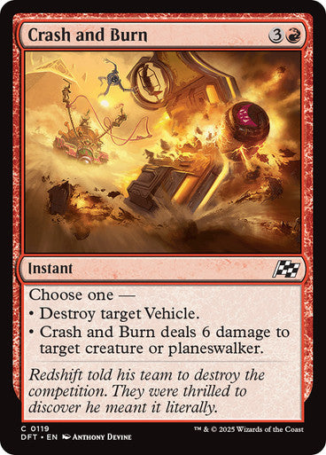 Crash and Burn (Spanish)