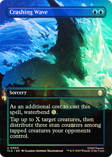 Crashing Wave (Borderless) Foil