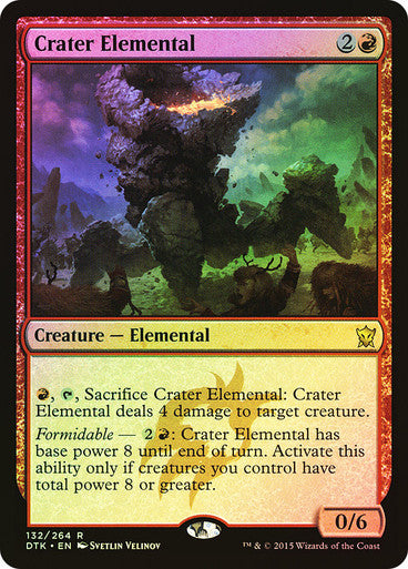 Crater Elemental Foil
