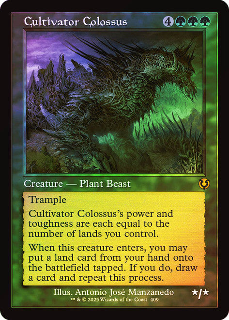 Cultivator Colossus - (Retro Frame) - Foil