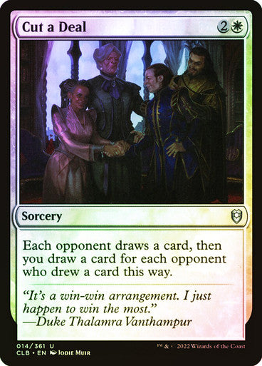 Cut a Deal Foil