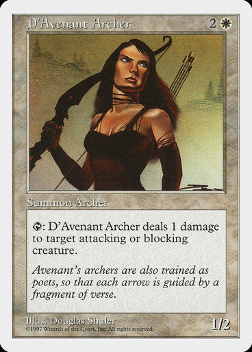D'Avenant Archer (Spanish)