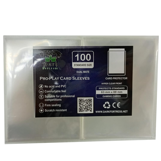 Dark Fortress Sleeves Ultra Clear *Transparente/Matte Estandar