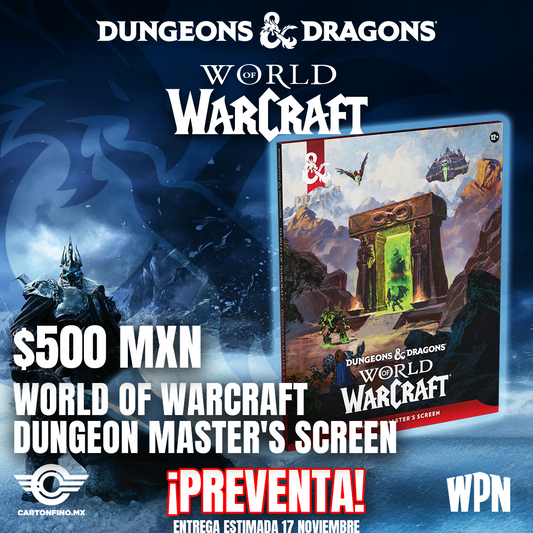 PREVENTA D&D World of Warcraft: Dungeon Master's Screen