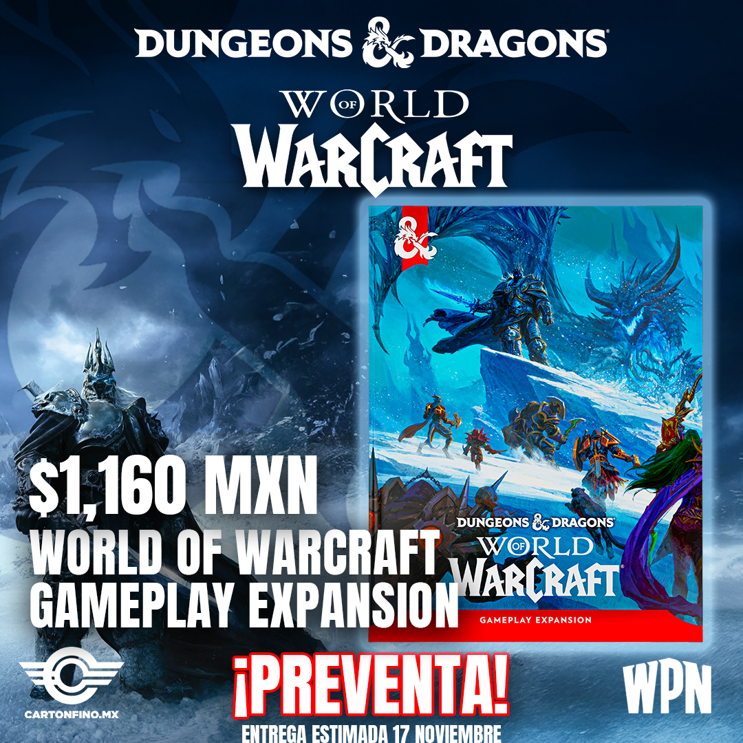 PREVENTA D&D World of Warcraft: Gameplay Expansion