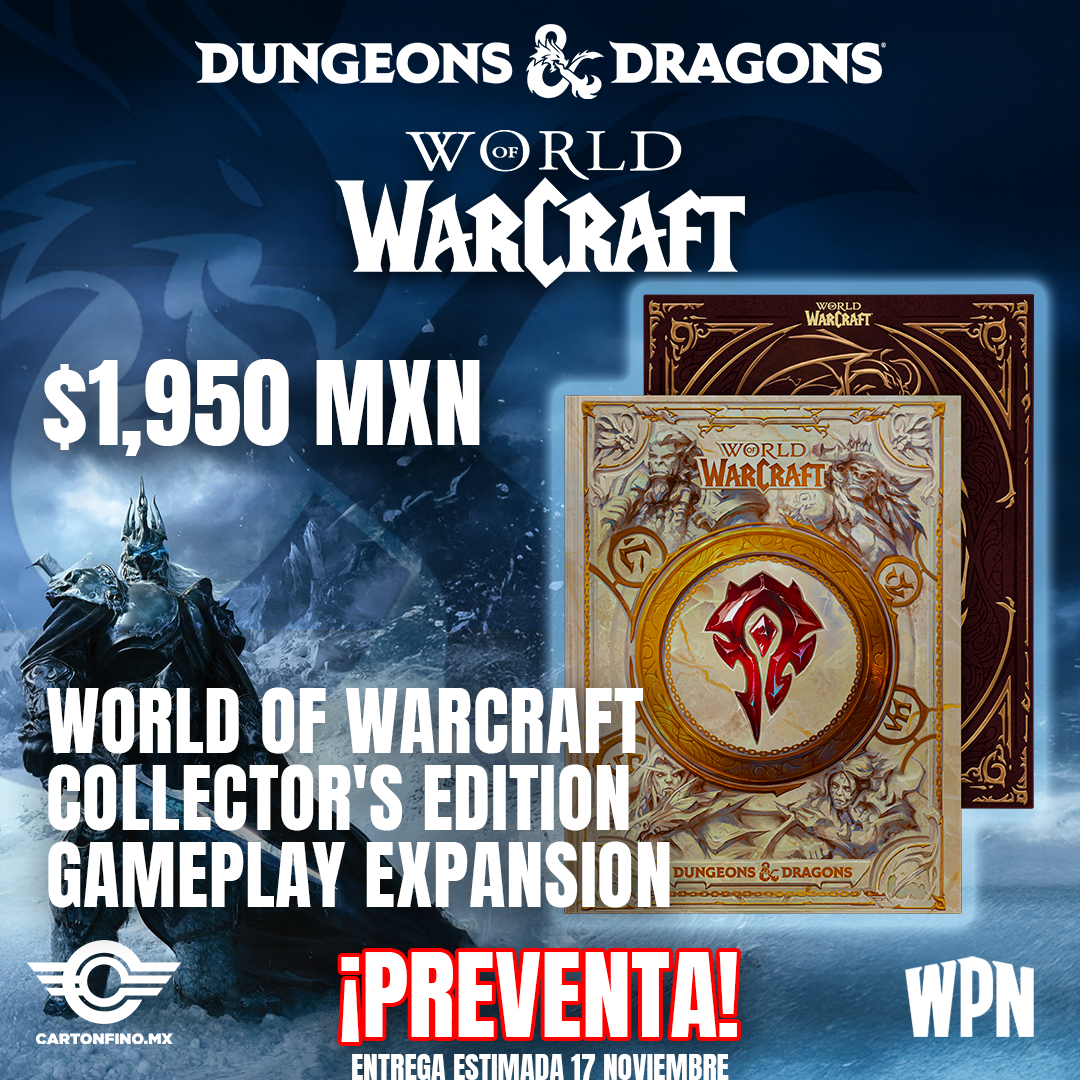 PREVENTA D&D World of Warcraft: Collector's Edition Gameplay Expansion