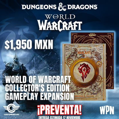 PREVENTA D&D World of Warcraft: Collector's Edition Gameplay Expansion