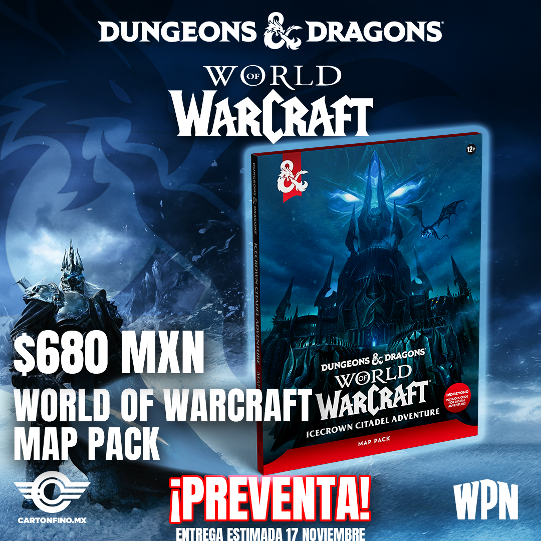PREVENTA D&D World of Warcraft: Map Pack
