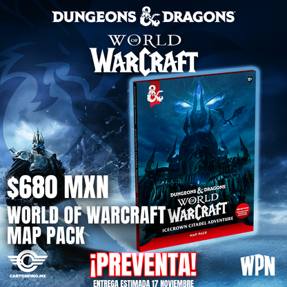 PREVENTA D&D World of Warcraft: Map Pack