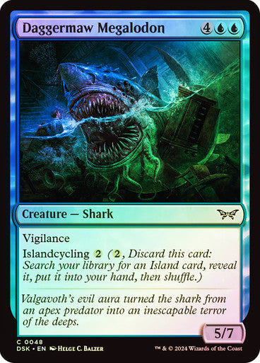 Daggermaw Megalodon Foil