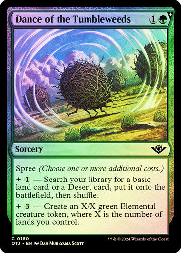 Dance of the Tumbleweeds Foil