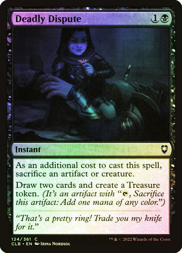 Deadly Dispute Foil
