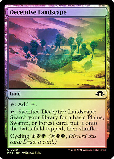 Deceptive Landscape Foil