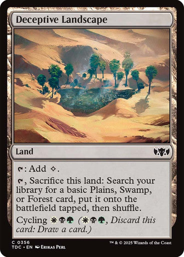 Deceptive Landscape