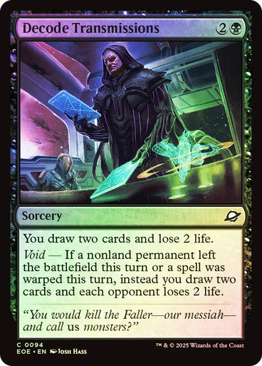 Decode Transmissions Foil